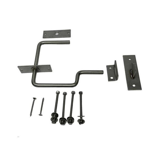 Door Latch Kit HeavyDuty Stainless Steel Northern Ridge Nursery