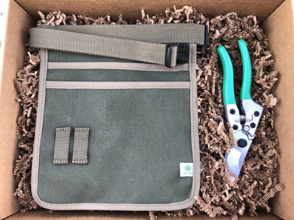 Garden Gift Box - Garden Tool Set  (Pruners and Garden Tool Belt)