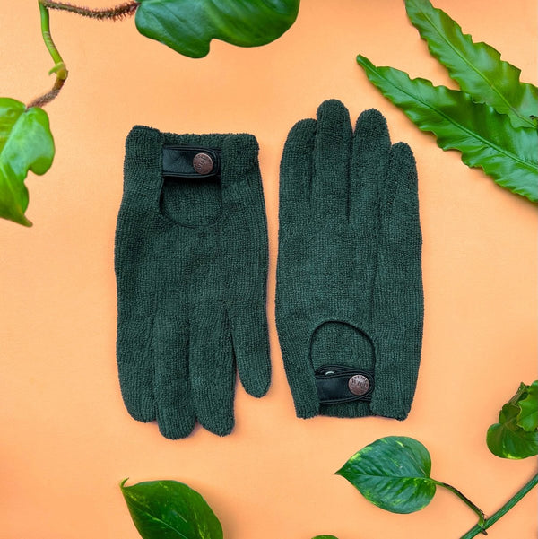 Plant Cleaning Gloves - Reusable Microfiber Leaf Care Gloves